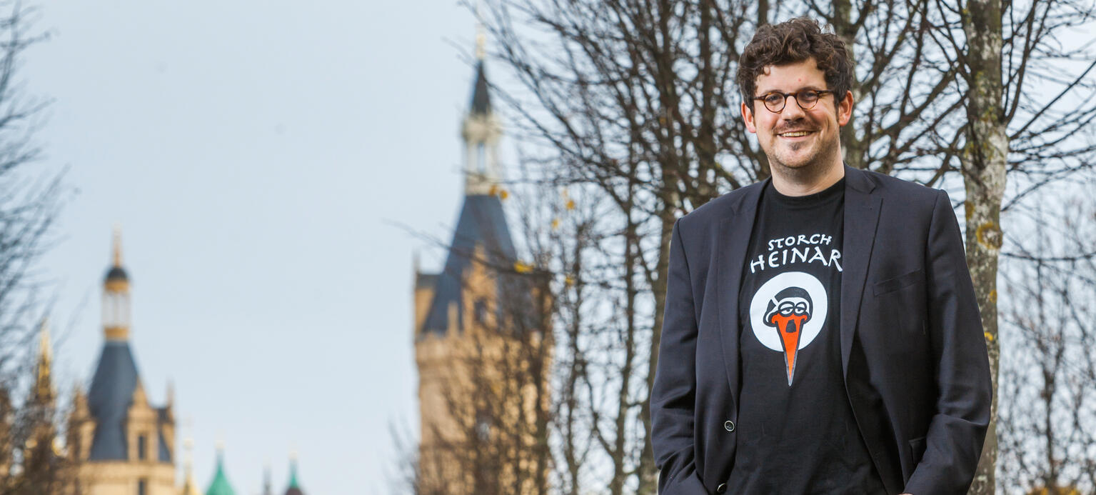 Julian Barlen vorm Landtag in Schwerin: „Die NPD wird konsequent ausgegrenzt.“