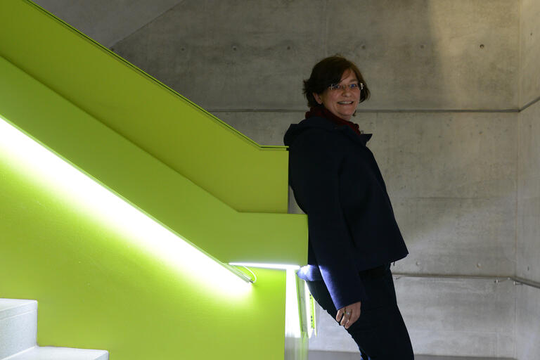 Soziologin Stichs in der Stadtbibliothek Nürnberg: „Unsere Analysen zur Migration müssen auch für Sozialarbeiter und Ministerialbeamte verständlich sein.“