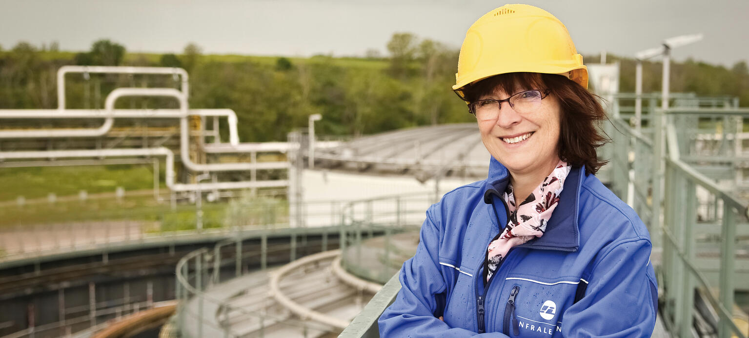 Manuela Grieger ist Betriebsratsvorsitzende der InfraLeuna GmbH