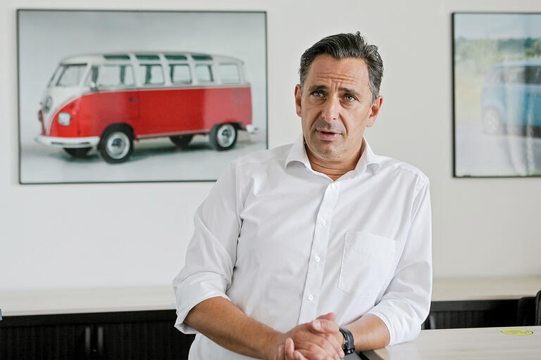 Stavros Christidis, Betriebsratsvorsitzender