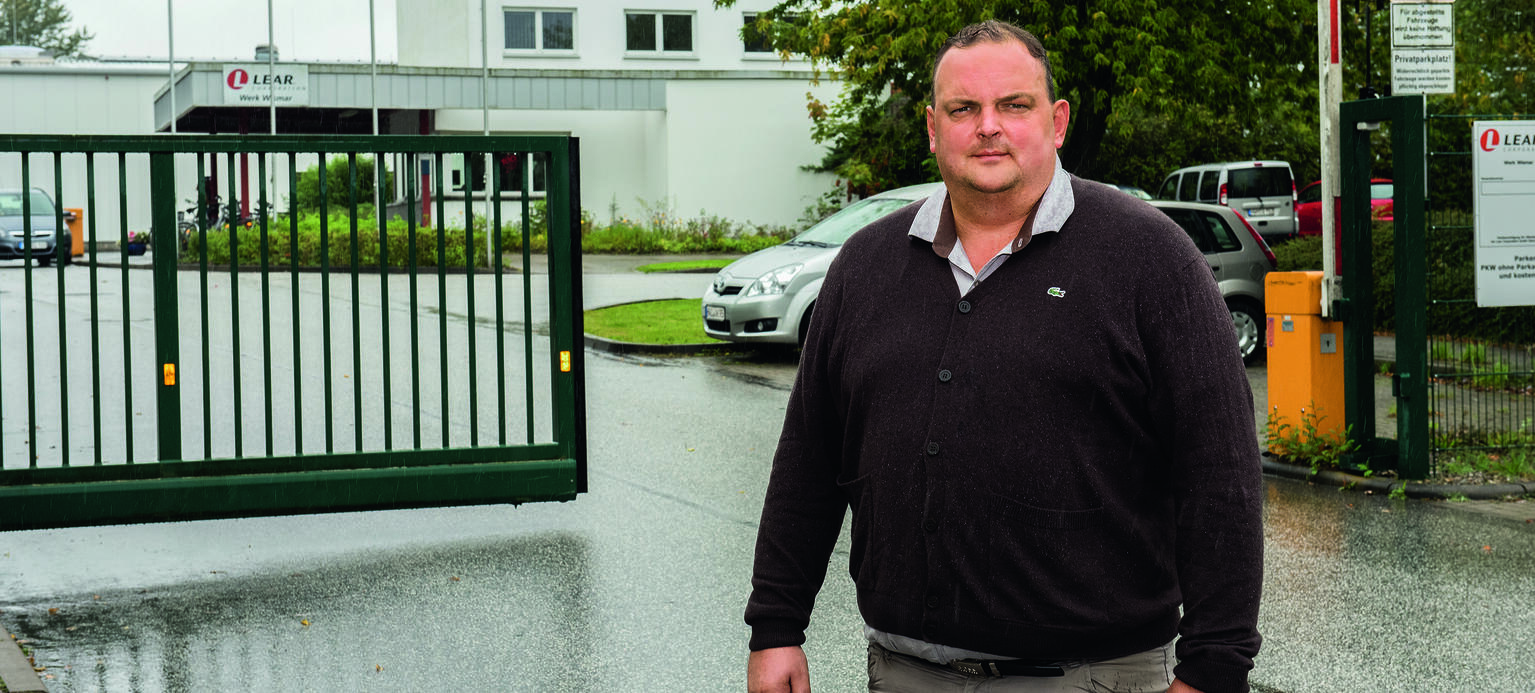 Andreas Schulz ist seit 2014 Betriebsratsvorsitzender in Wismar.