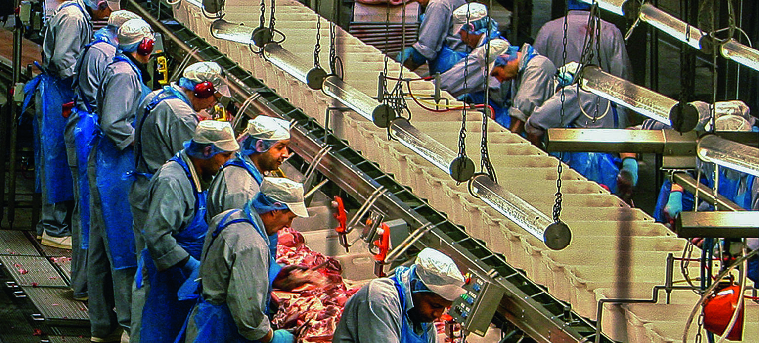 Die Firma Danish Crown betreibt in Deutschland mehrere Schlachthofe, im Bild Filiale in Horsens.