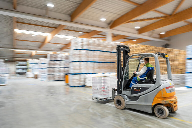 Das Lager von Nordzucker in Nordstemmen 