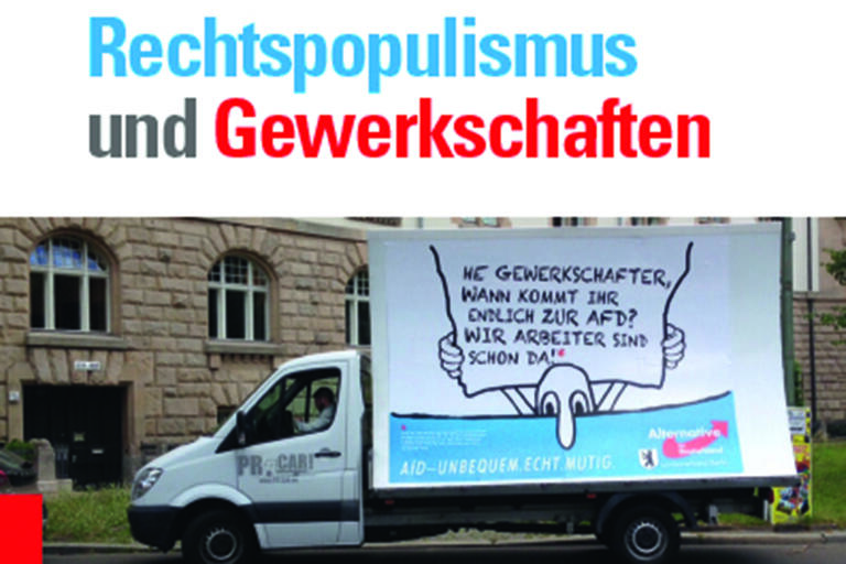 Macht uns der Betrieb zu Rechtspopulisten? Dieter Sauer u.a.: Rechtspopulismus und Gewerkschaften. Eine arbeitsweltliche Spurensuche. Hamburg, VSA-Verlag 2018. 216 Seiten, 14,80 Euro