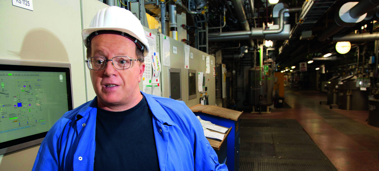 Clariant-Mitarbeiter Alexander Böck: Seit über 25 Jahren arbeitet er für die gleiche Firma.