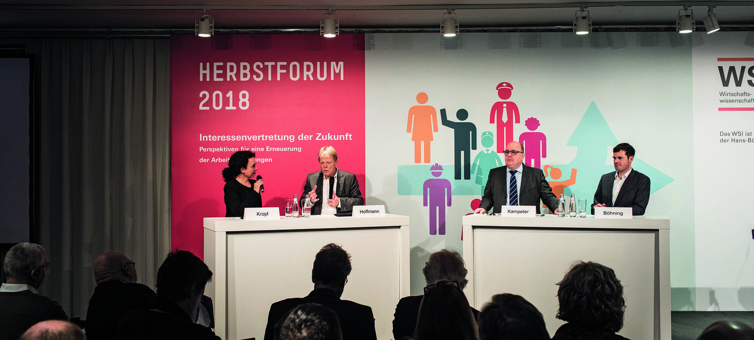 Der zweite Tag wurde mit einer Diskussion zur Zukunft der Sozialpartnerschaft eingeleitet