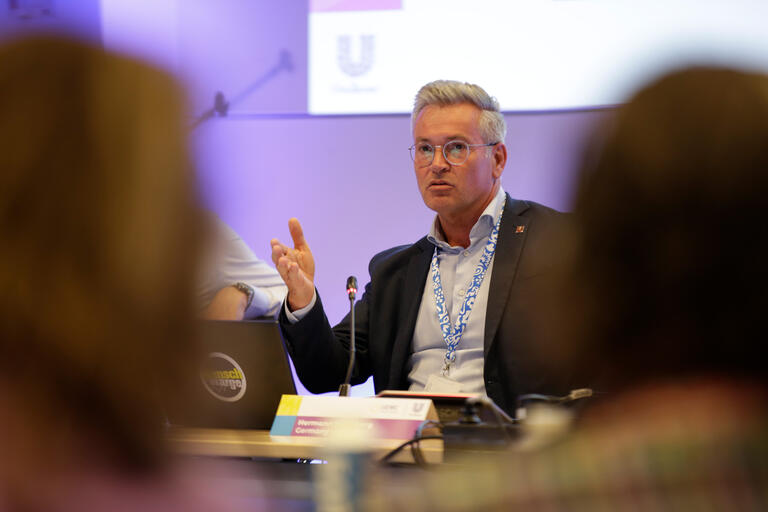 Porträt Hermann Soggeberg, EBR-Vorsitzender Unilever