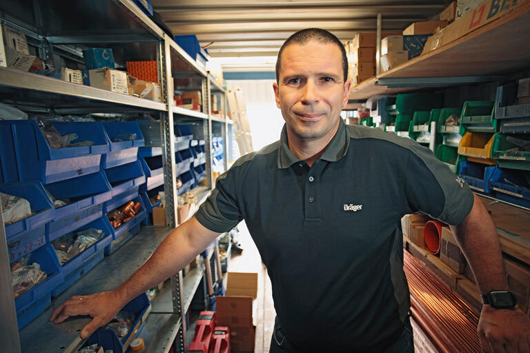 Einsatzleiter bei einem Hersteller von Medizin- und Sicherheitstechnik