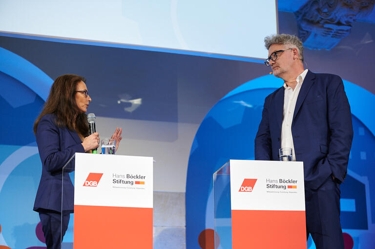 Yasmin Fahimi und Adam Tooze im Gespräch