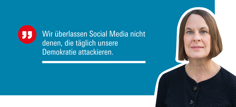 Das Bild zeigt Christina Schildmann, die Leiterin der Forschungsförderung der Hans-Böckler-Stiftung.