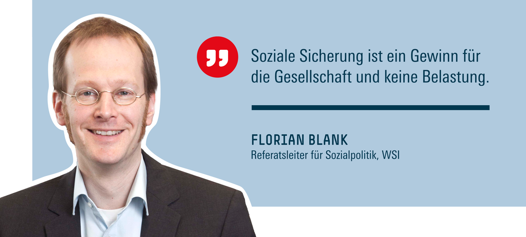 Florian Blank, Rentenexperte des Wirtschafts- und Sozialwissenschaftlichen Instituts (WSI) der Hans-Böckler-Stiftung