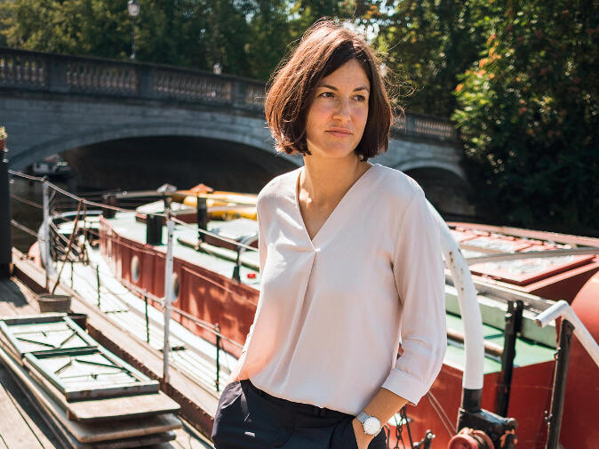 Foto: Kajsa Borgnäs, Geschäftsführerin der Stiftung „Arbeit und Umwelt“ der Industriegewerkschaft Bergbau Chemie und Energie