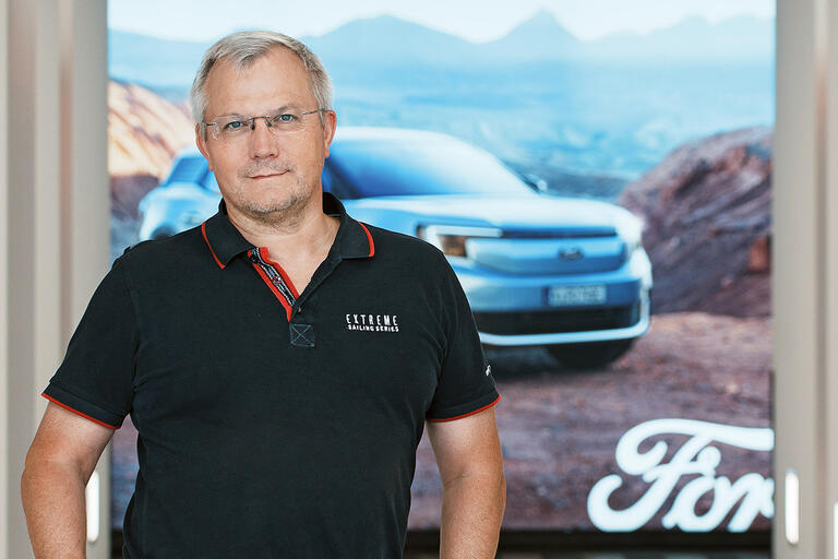 Hans Lawitzke, stellv. IG-Metall-Vertrauenskörperleiter bei Ford