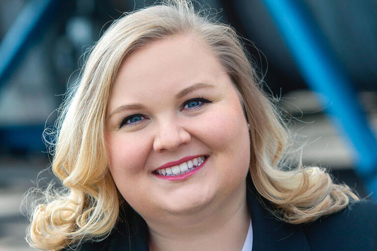 Vallourec Mitarbeiterin Victoria Niers