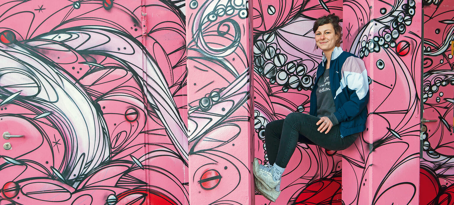 Anna Lafrentz erkundete mithilfe der Hans-Böckler-Stiftung Nairobis Kunstszene. Jetzt hat sie sich selbstständig gemacht.