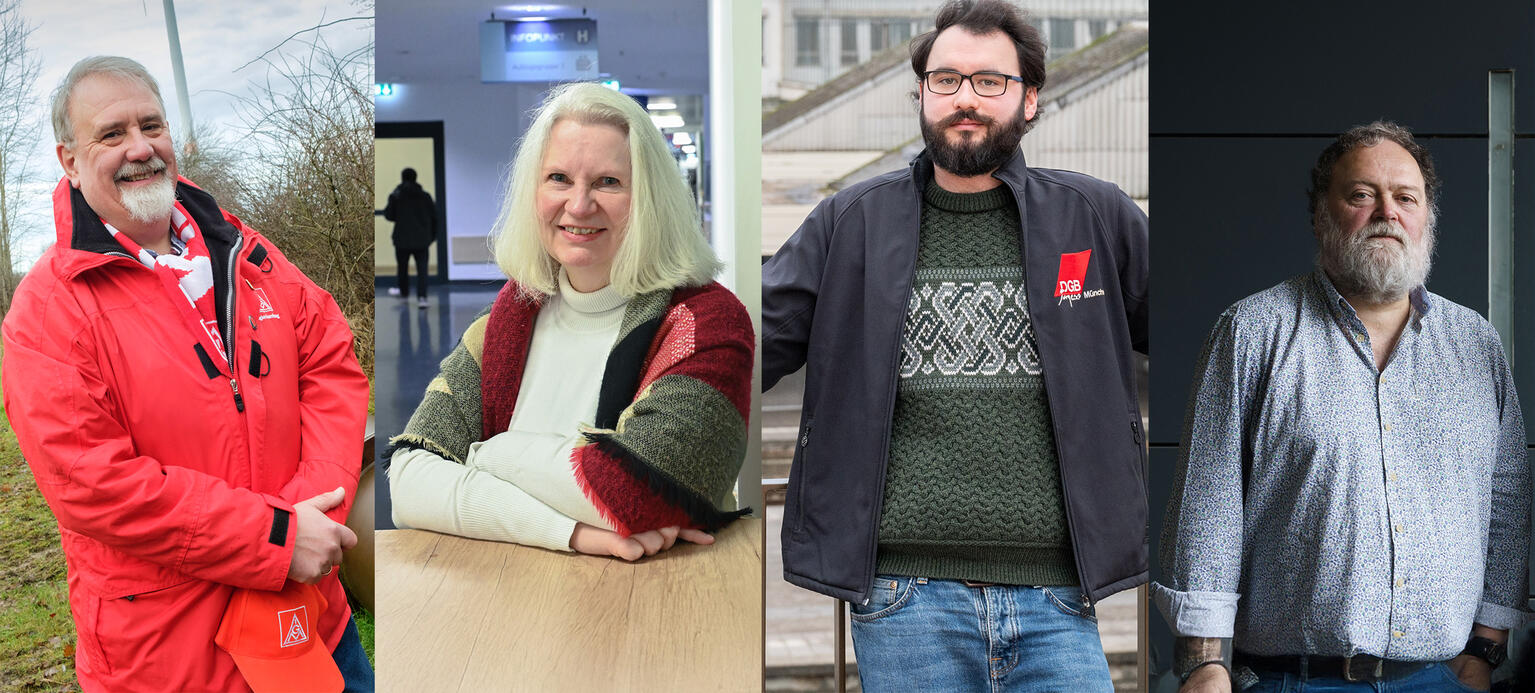 Thomas Ahme, Regina Dickey, Fabian Rettenweber und Uwe Schledorn (v.l.nr.)