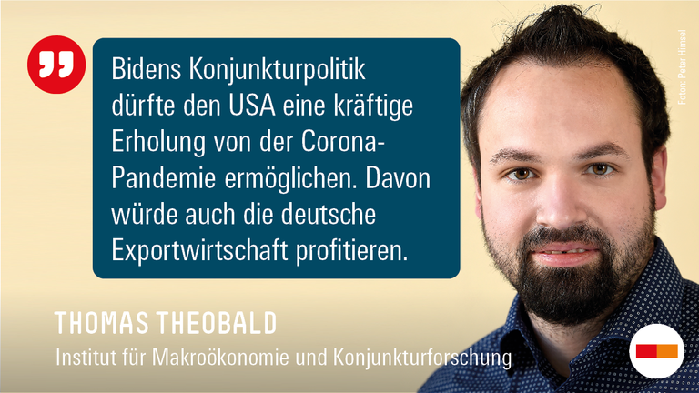 Thomas Theobald mit einem Zitat zu Bidens Konjunkturpolitik