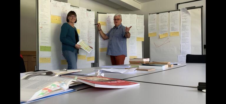 Peter Donath und Anette Szegfü