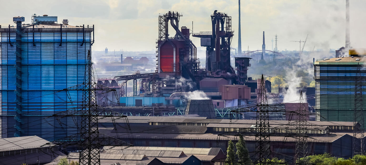 Hochofen Schwelgern 1 in Duisburg