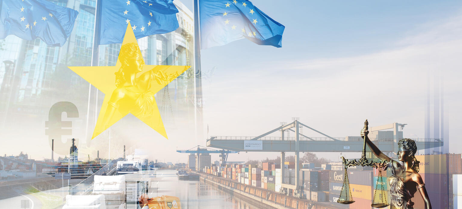 Illustration Leben und Arbeit in Europa (Symbolbild)