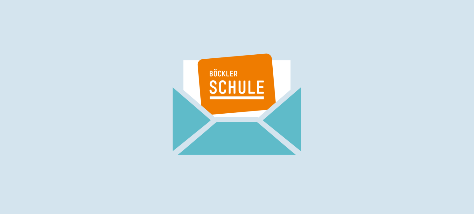 Newsletter Key Visual Böckler Schule Hero Image