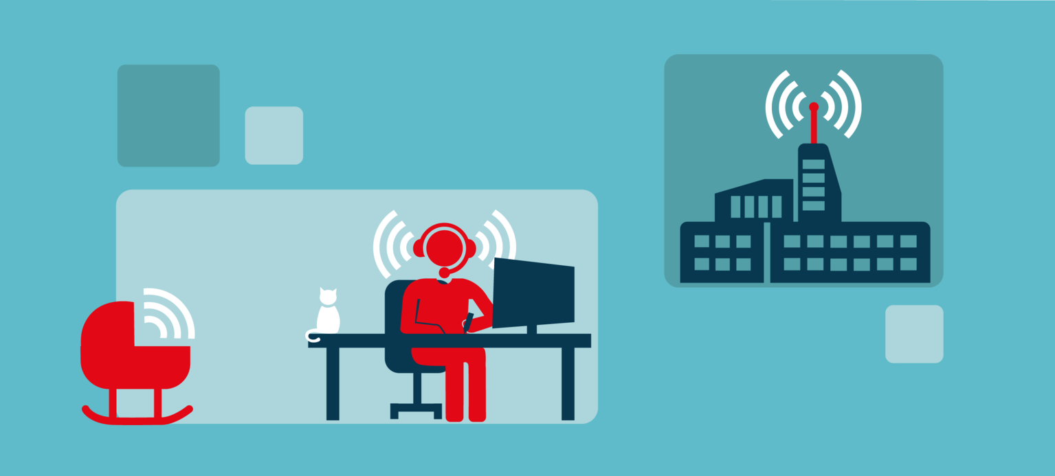 Homeoffice Mobile Arbeit