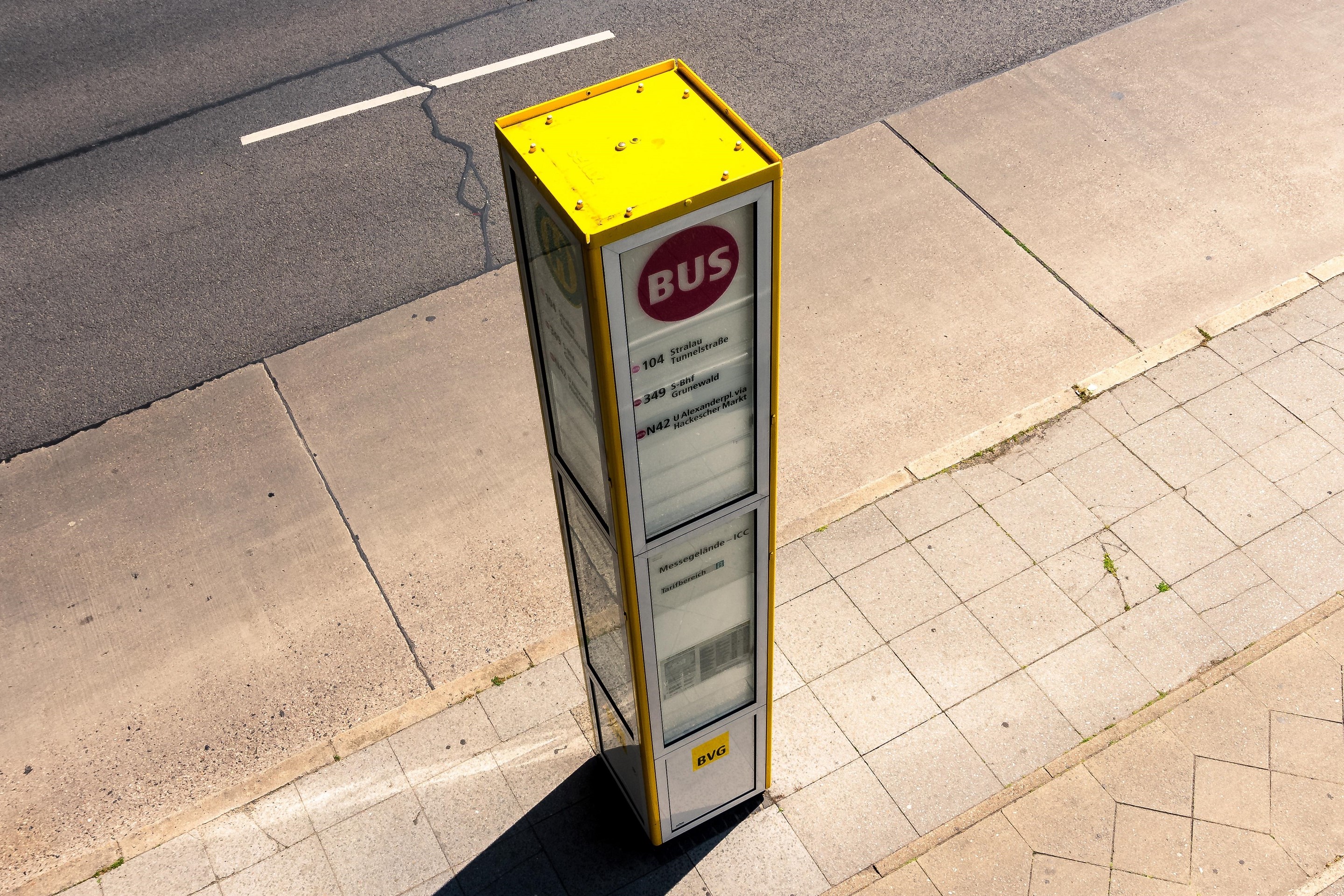 Haltestellenschil