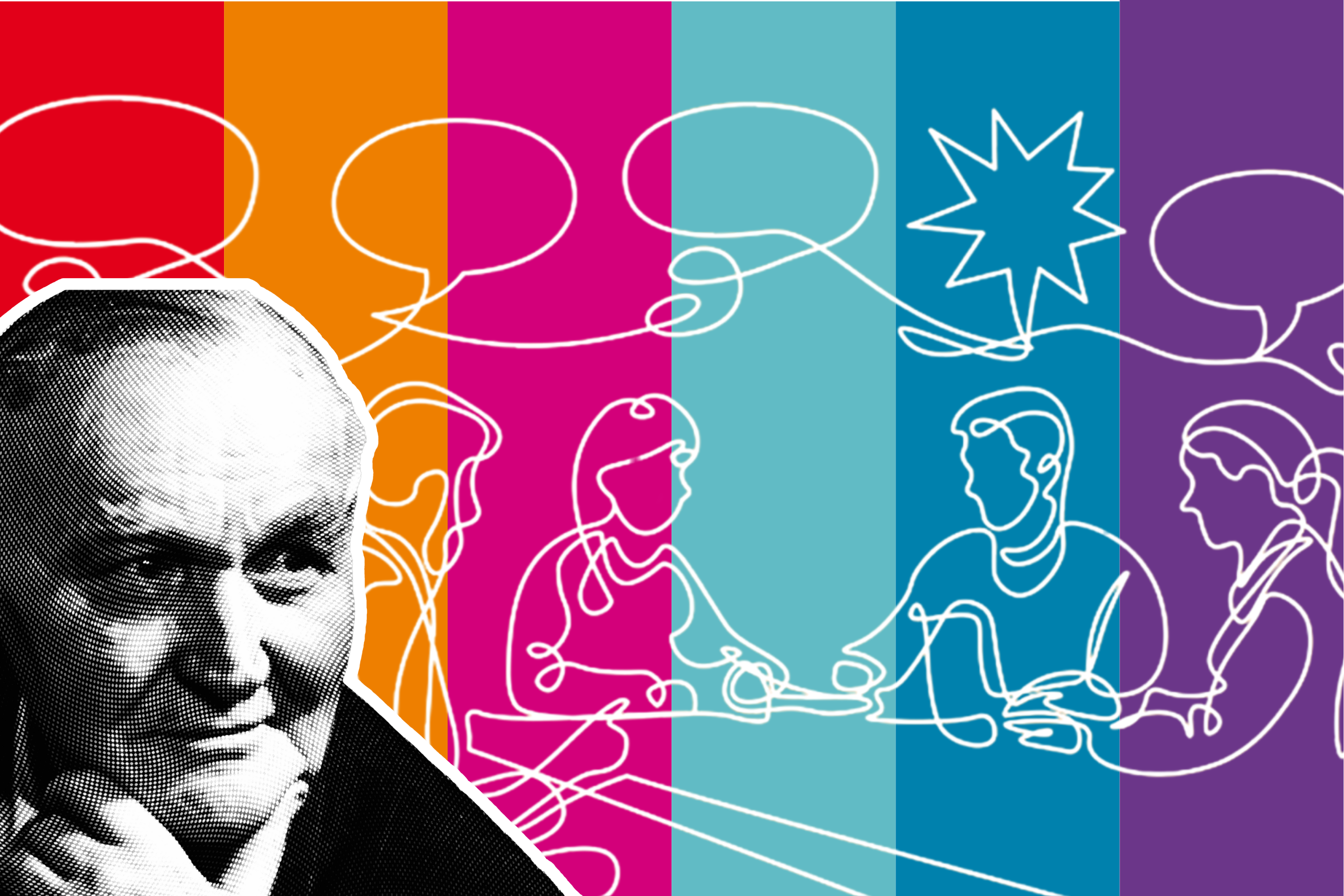 Cover Fokus Aufsichtsrat Folge 10 #Special; Im Vordergrund Hans Böckler