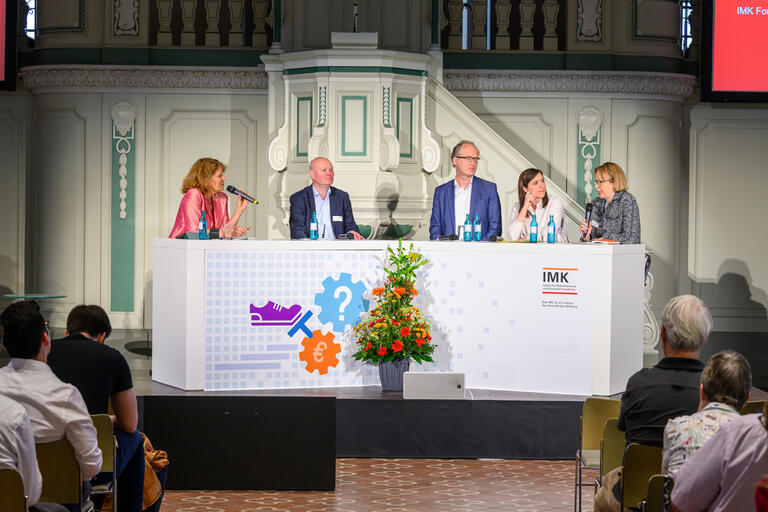 Podium auf dem IMK Forum 2024