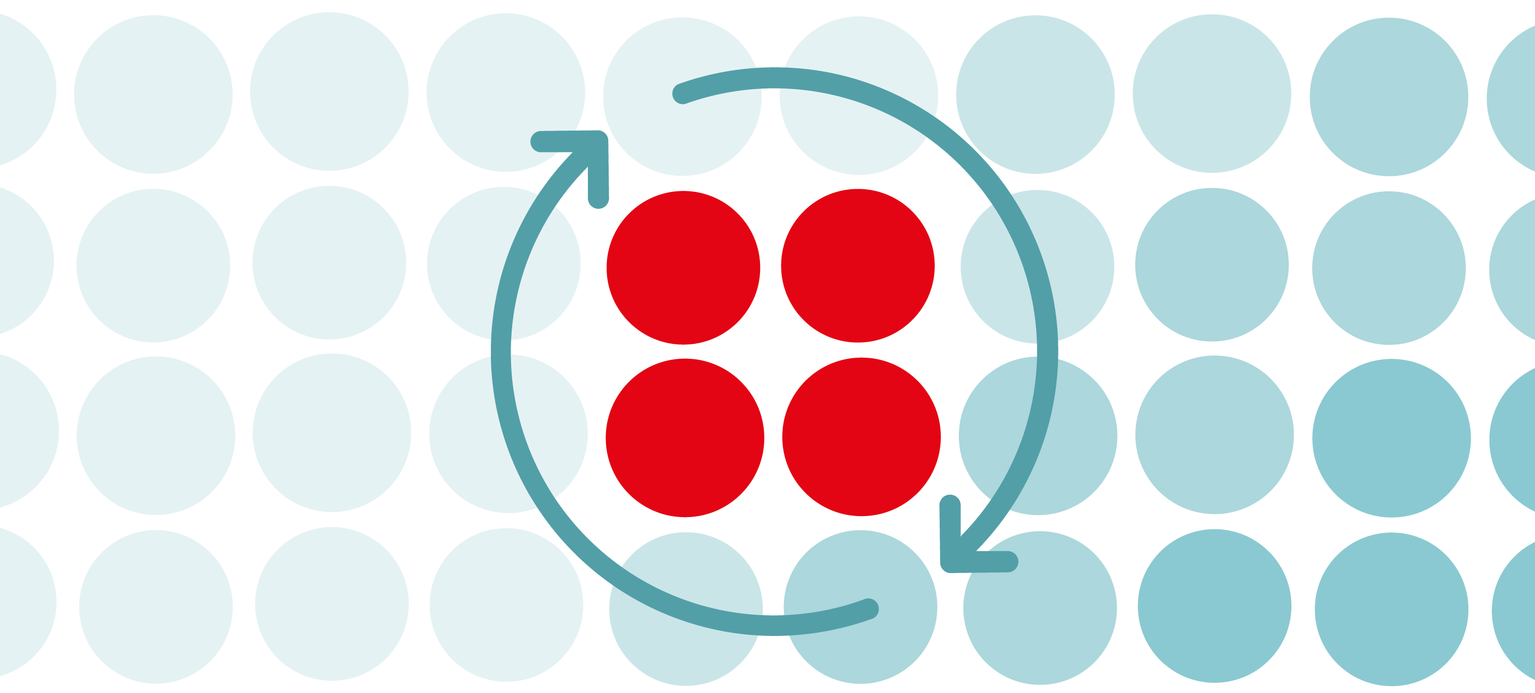 Das Bild zeigt das Keyvisual des Kompetenzclusters