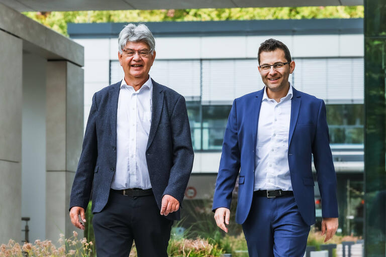 Norbert Kluge und Daniel Hay