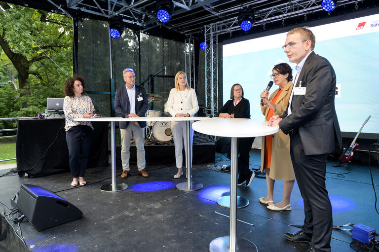 Panel 'Mitbestimmung sichert Zukunft'