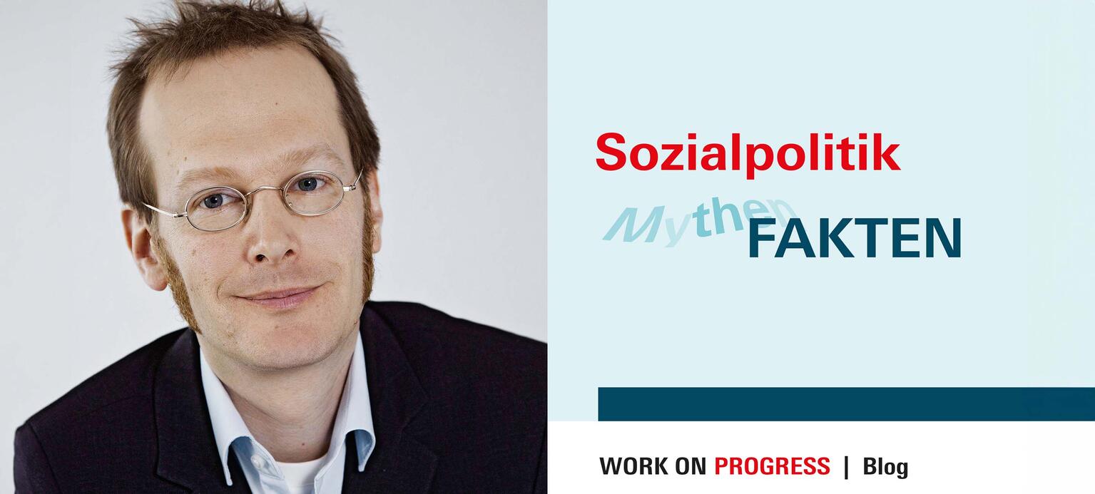 Porträt Florian Blank, WSI, und Key Visual WSI-Blog