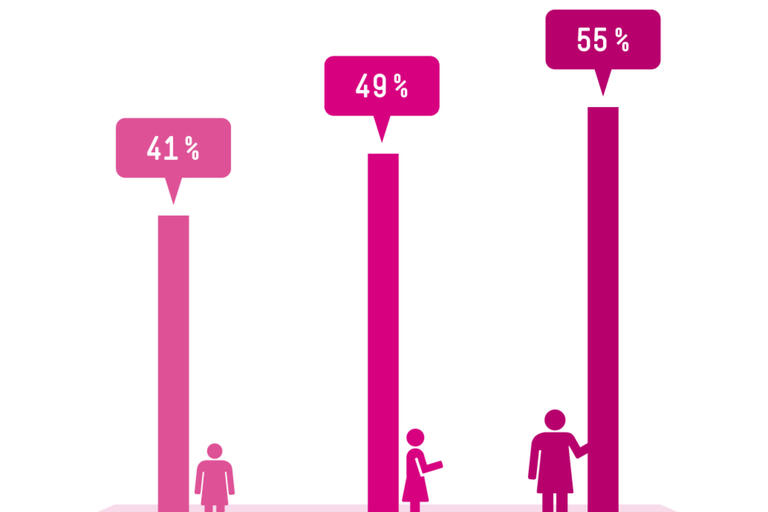 Infografik Böckler Schule zum Thema Gender