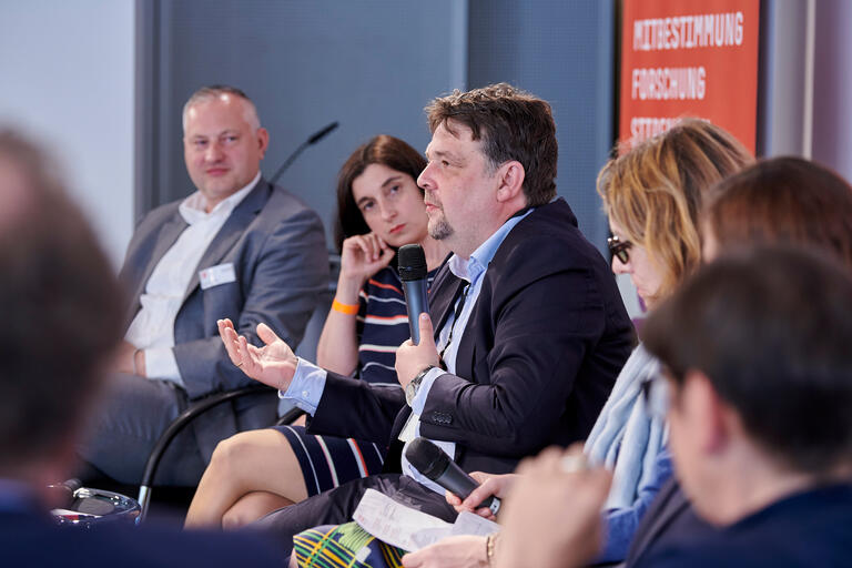 Dennis Radtke von der CDU auf der Tagung 'Besser geht's mitbestimmt'