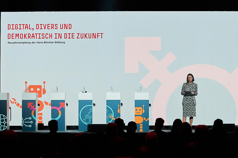 Neujahrsempfang 2024 Podium