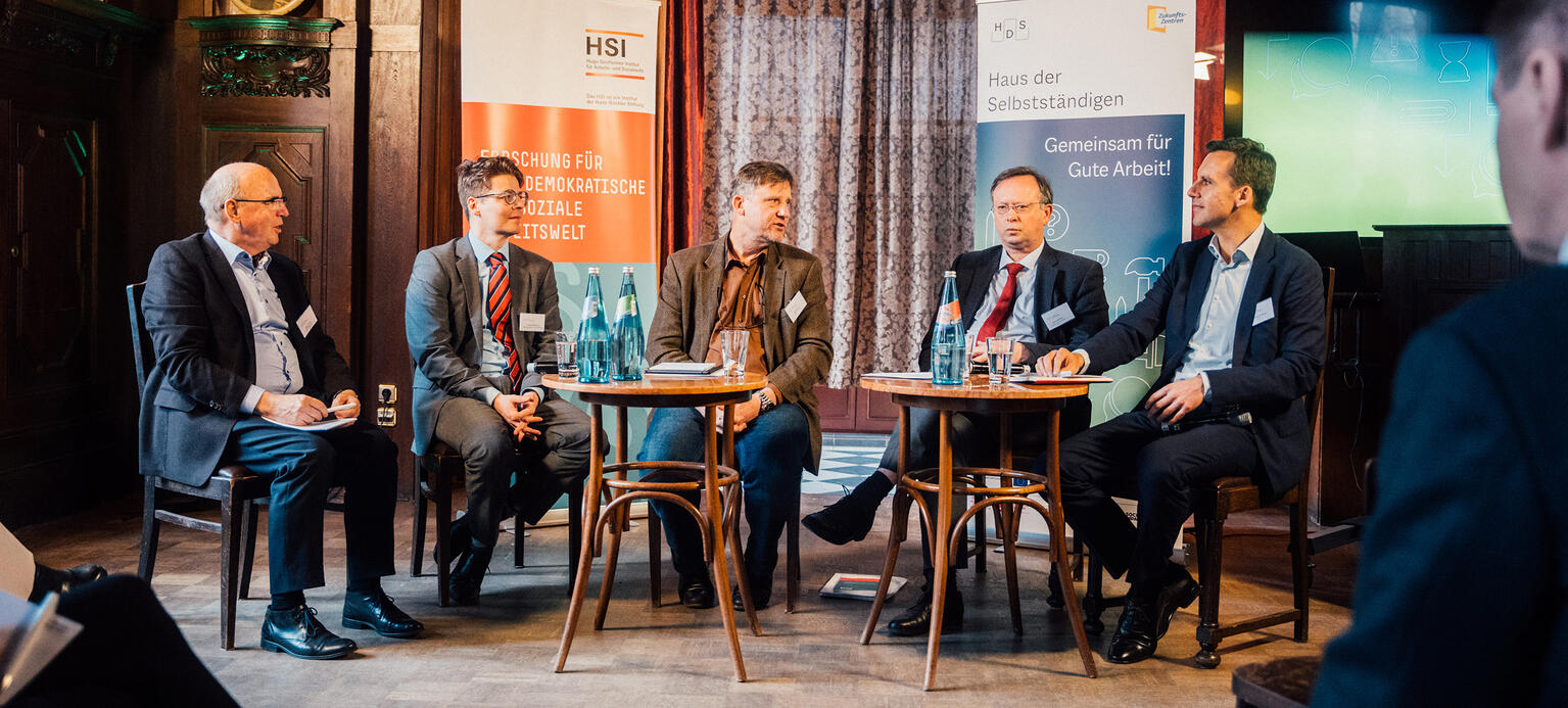 Podium Tagung Soloselbständige 2023