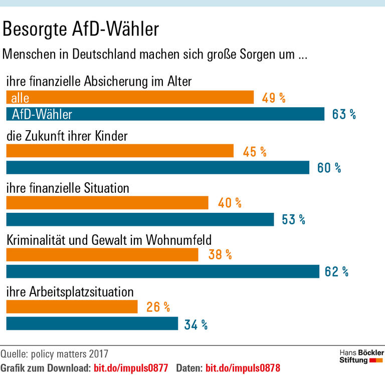Sorgen der AfD-wähler