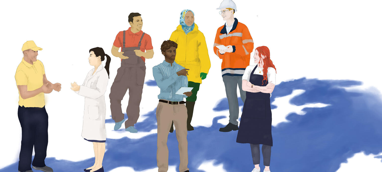 Illustration zu Vielfalt in Europa (Symbolbild)