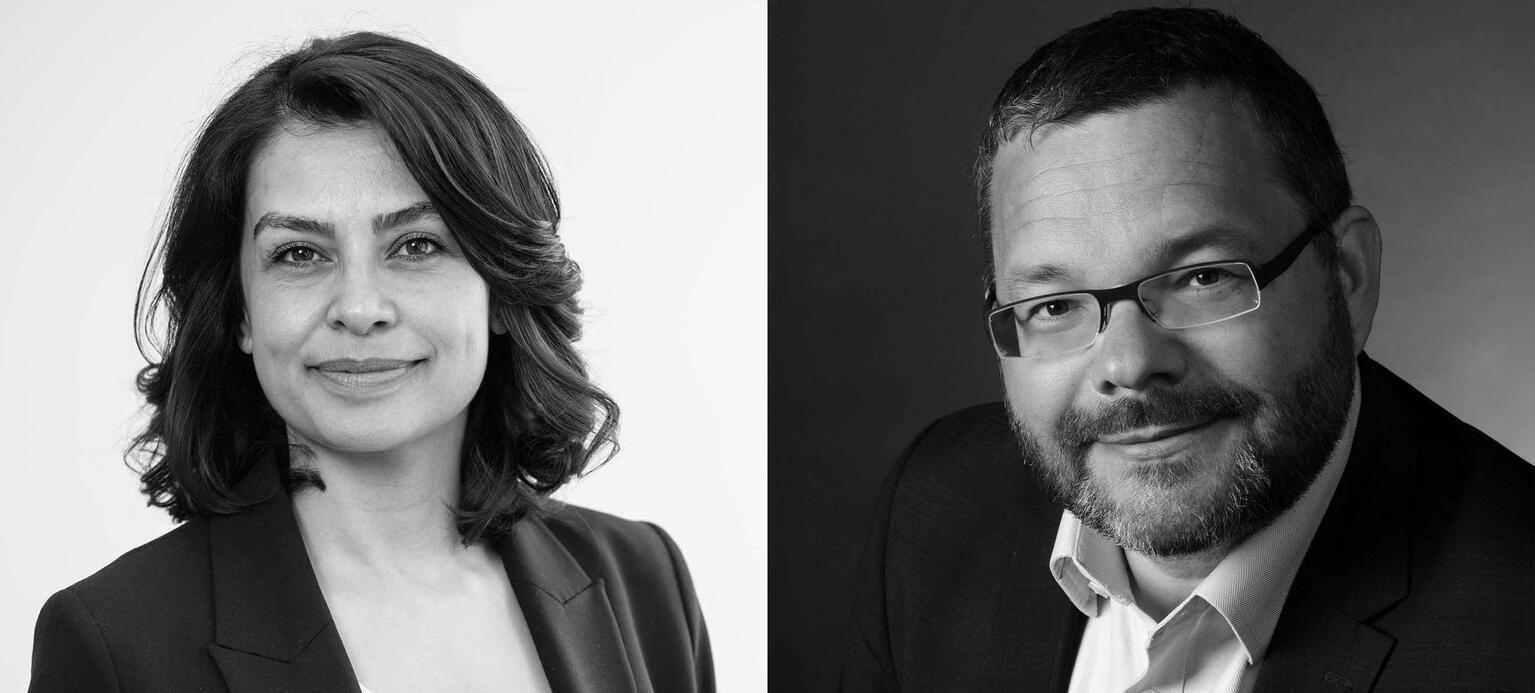 SW-Portraits von Serife Erol, WSI (li.), Andreas Schumann, BdKEP (re.)