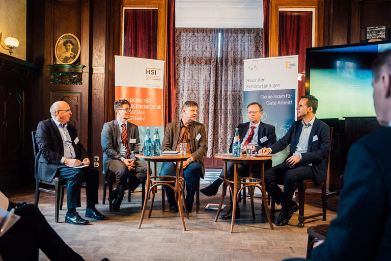 Podium Tagung Soloselbständige 2023