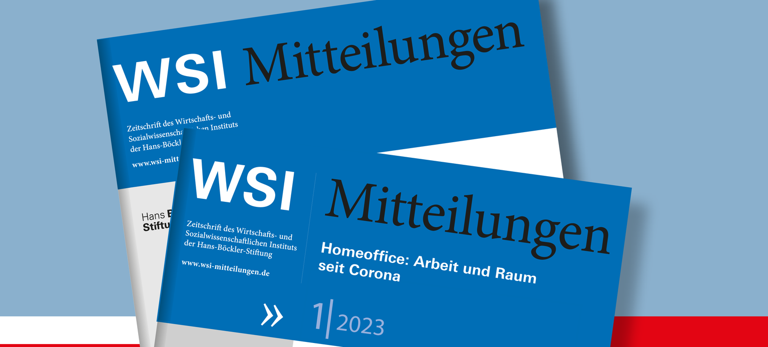 Foto: Cover der WSI-Mitteilungen